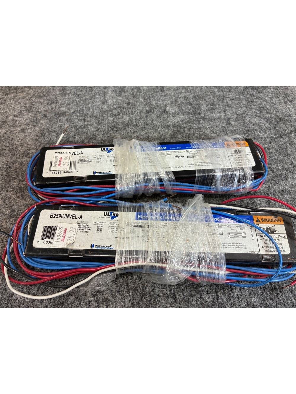 Universal Lighting Technologies B259IUNVEL-A Electronic Ballast